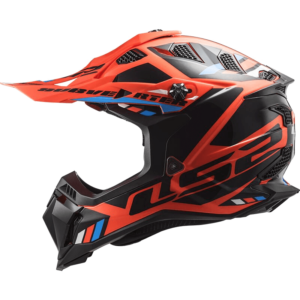 Casco LS2 MX700 Subverter Stomp Naranja Flúor MX MOTOS PBONILLO