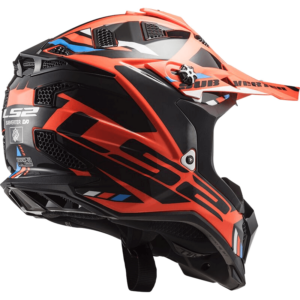Casco LS2 MX700 Subverter Stomp Naranja Flúor MX MOTOS PBONILLO