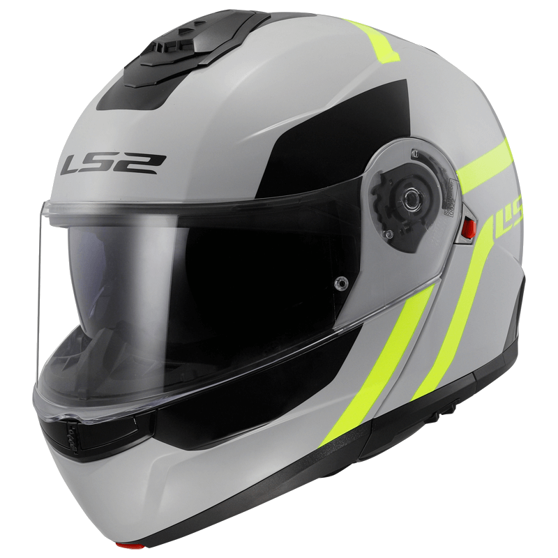 Casco LS2 FF908 Strobe II Gris/Amarillo Flúor MOTOSPBONILLO