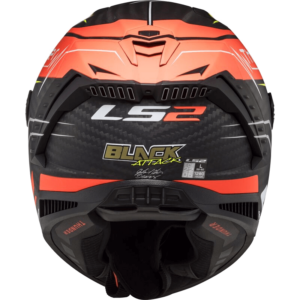 Casco LS2 FF805 Thunder Attack Naranja fluor/Amarillo Flúor MOTOSPBONILLO carbono