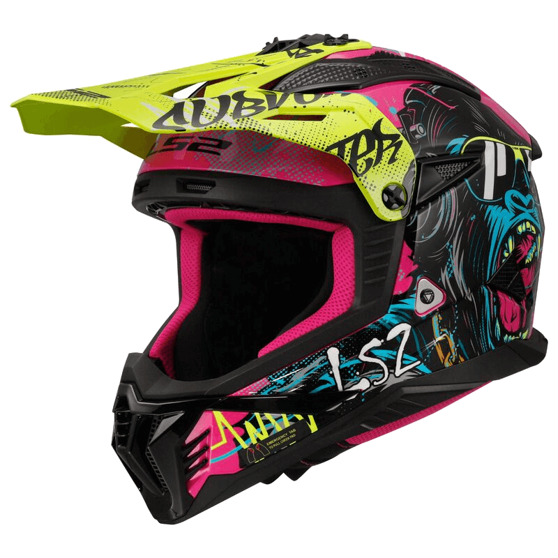 LS2-MX708 FAST II-GORILLA-CASCO-MOTOSPBONILLO.ES