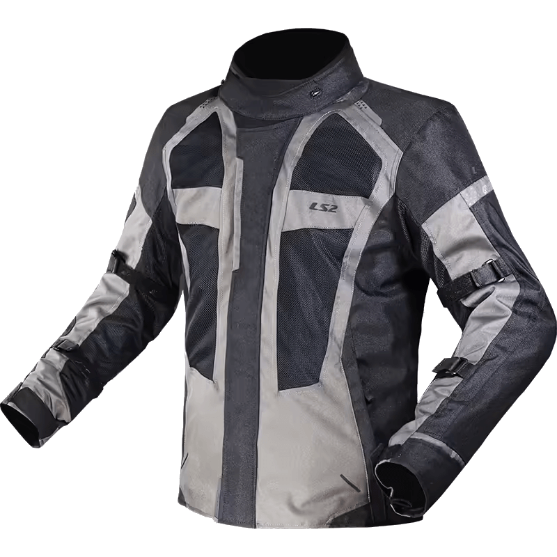 LS2-SCOUT-CHAQUETA-NEGRO-GRIS-WATERPROOF-HOMBRE-MUJER-MOTOSPBONILLO.ES