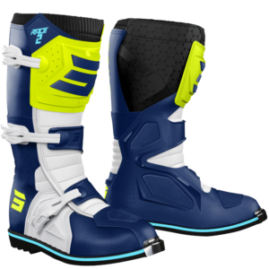 SHOT-RACE-GEAR-RACE II-AZUL-AMARILLO-MOTOSPBONILLO.ES