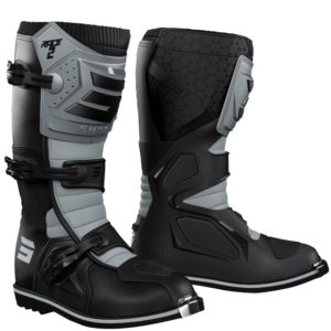 SHOT-RACE-GEAR-RACE II-NEGRA-GRIS-MOTOSPBONILLO.ES