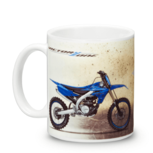 TAZA-YAMAHA-yz450f-azul-ceramica-MOTOSPBONILLO.ES