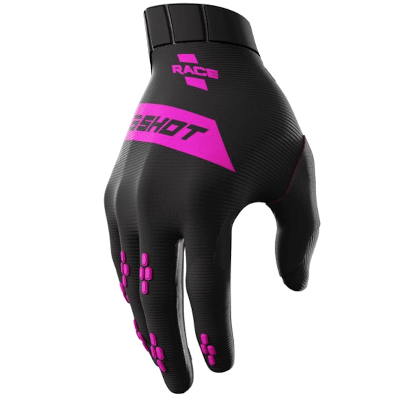 guantes-shot-race-motocross-rosa-negro-pink-motospbonillo.es