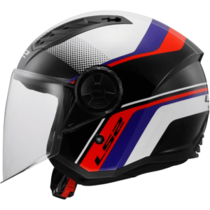 CASCO-LS2-JET-AIRFLOW-II-RUSH-AZUL-BLANCO-ROJO-MOTO-MOTOSPBONILLO.ES