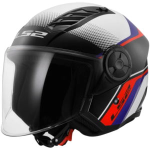 CASCO-LS2-JET-AIRFLOW-II-RUSH-AZUL-BLANCO-ROJO-MOTO-MOTOSPBONILLO.ES