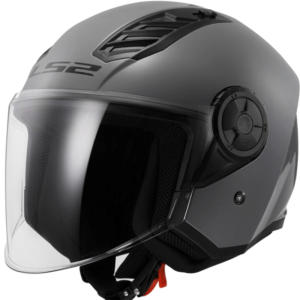 CASCO-LS2-JET-AIRFLOW-II-SOLID-GRIS-NARDO-MOTO-MOTOSPBONILLO.ES