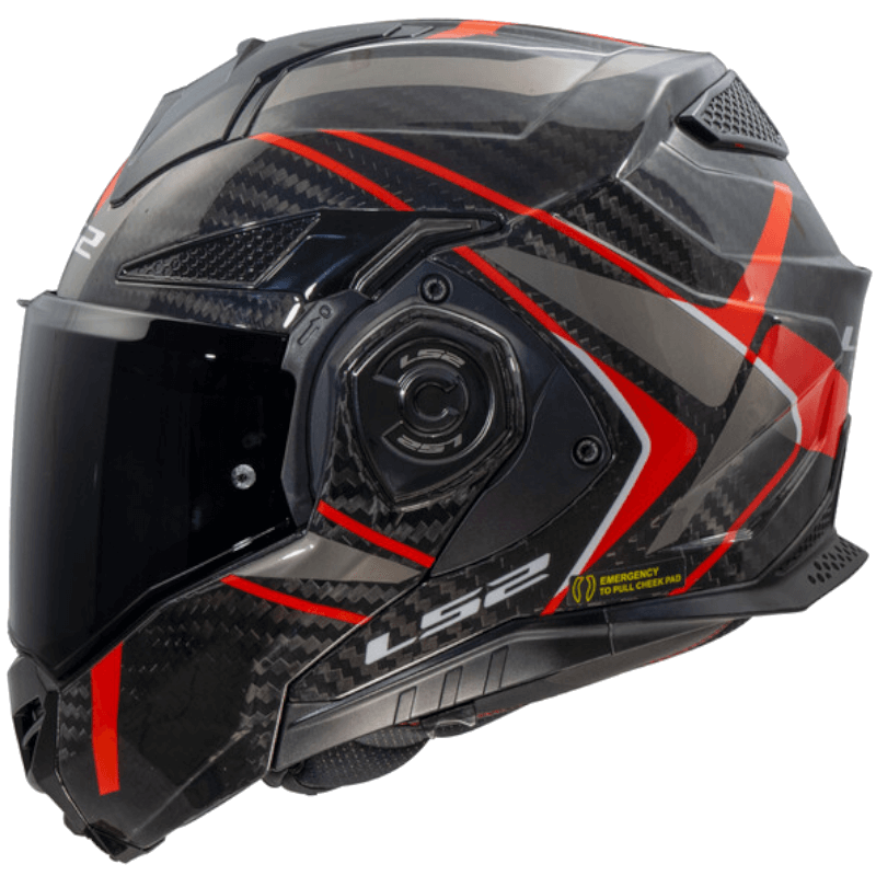 CASCO-LS2-MODULAR-FF901-ADVANT-X-FUTURE-II-ROJO-NEGRO-CARBON-MOTO-MOTOSPBONILLO.ES