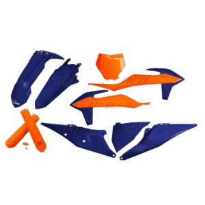 KIT-PLASTICA-KTM-UFO-NARANJA-AZUL-MOTO-ENDURO-MOTOSPBONILLO.ES
