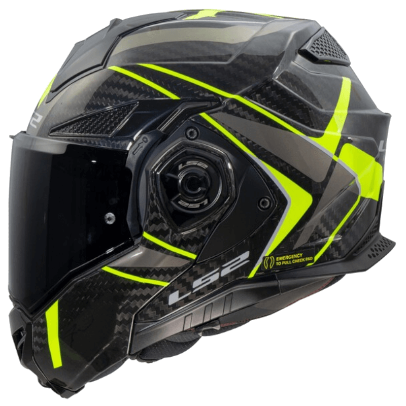 CASCO-LS2-MODULAR-FF901-ADVANT-X-FUTURE-II-amarillo-2-NEGRO-CARBON-MOTO-MOTOSPBONILLO.ES